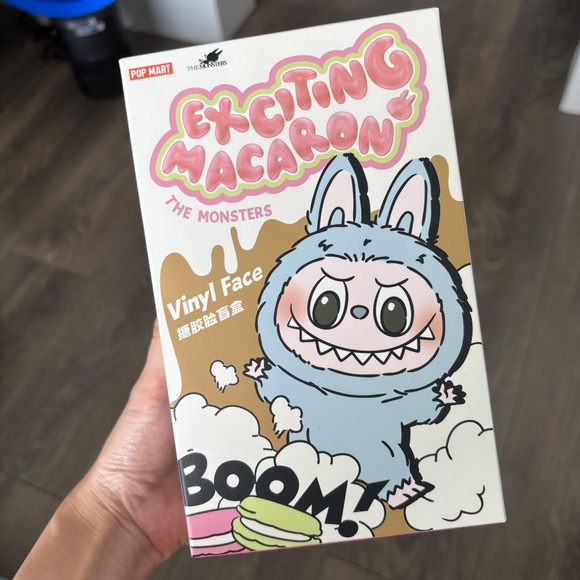 [NEW/SEALED] POPMART Labubu Exciting Macaron Vinyl Face Blind Box - Toffee - Picture 6 of 8